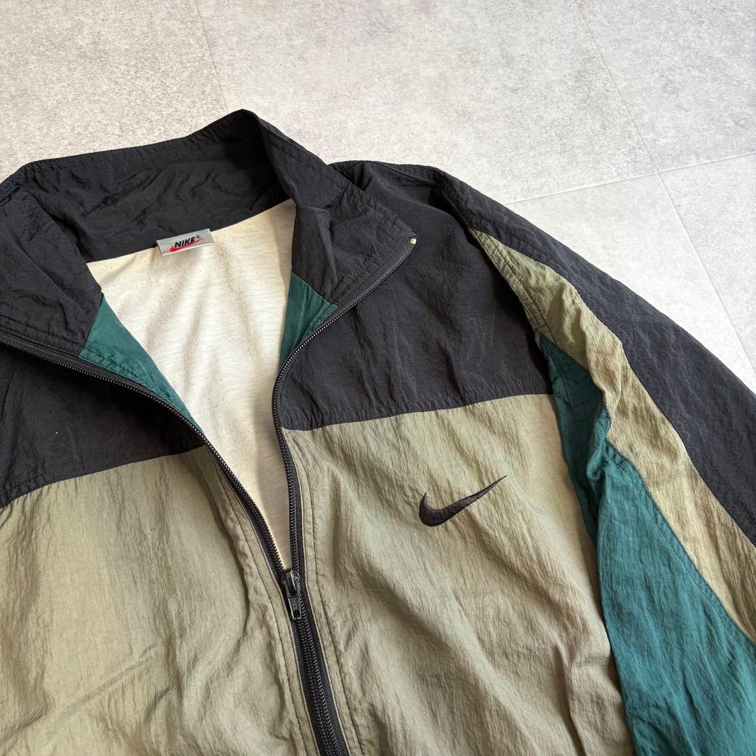 90s Nike ナイキ y2k 古着 ナイロンジャケット