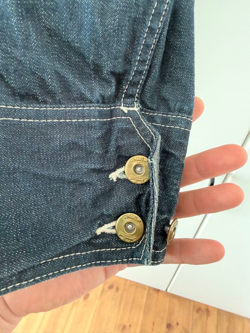 ジョーマッコイ　デニムカバーオール