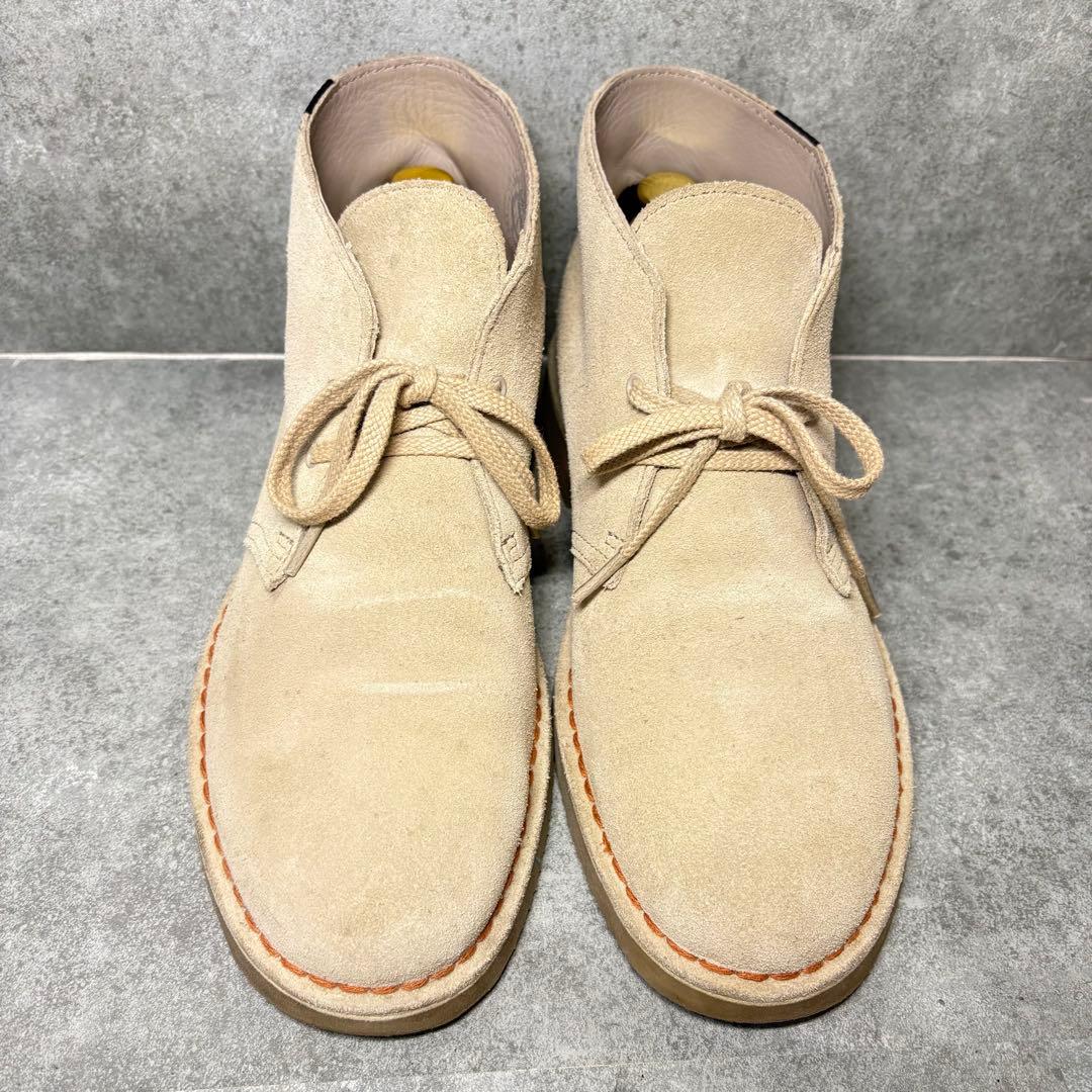 【美品】クラークス ゴアテックス デザートブーツ スエード 25.5cm