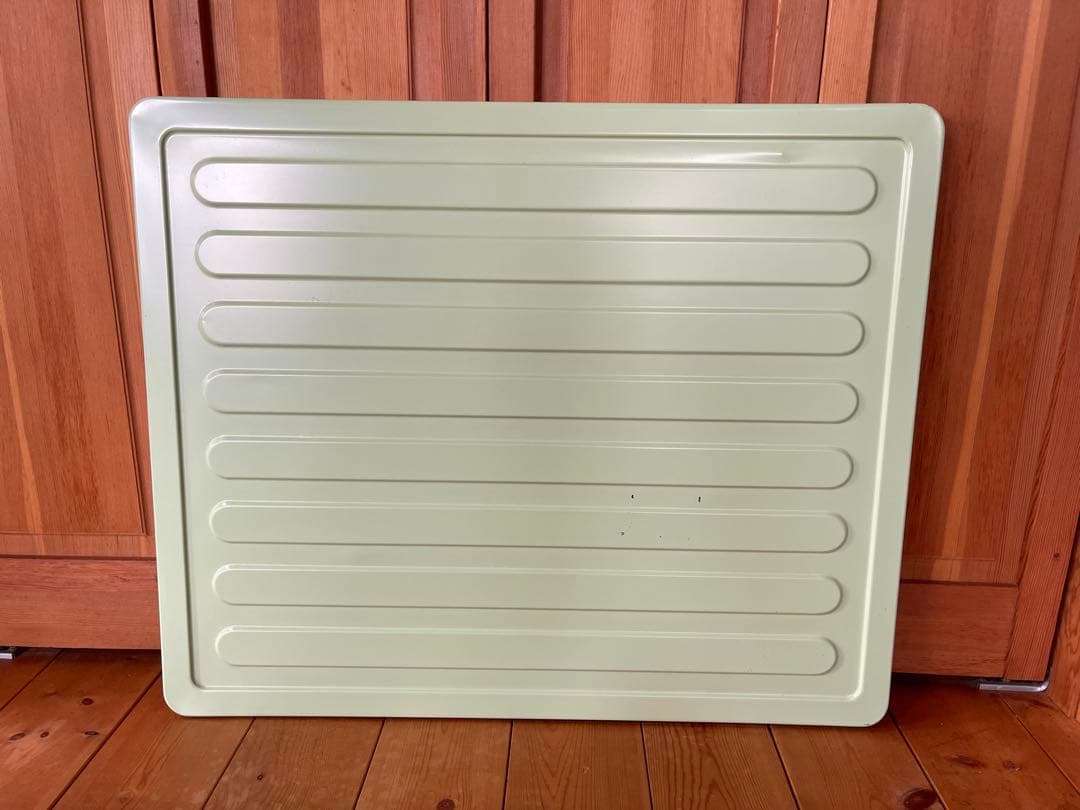 コクヨ　スチールラック　たためる　レトロ　かわいい　グリーン