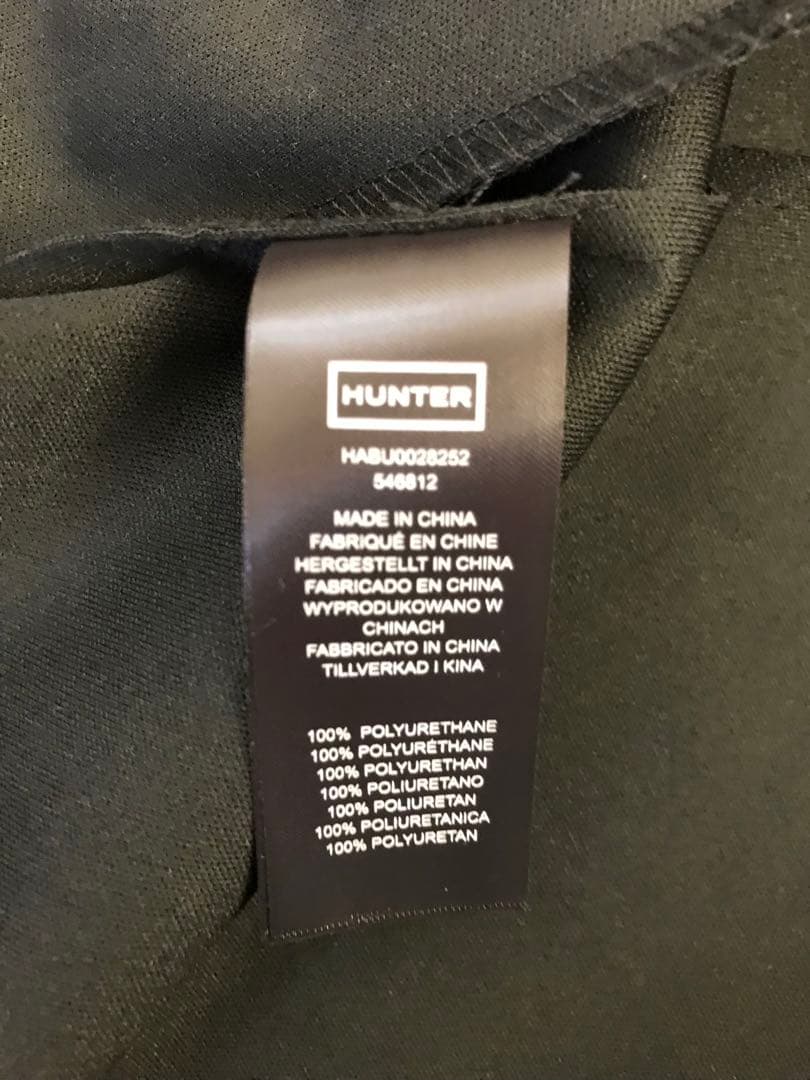▪️英国購入品　HUNTER フード付きネイビー レインコート UKコストコ▪️