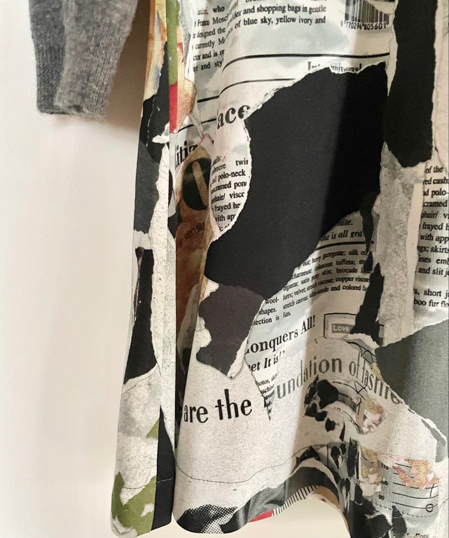 【未着用】モスキーノクチュールひざ丈ワンピース