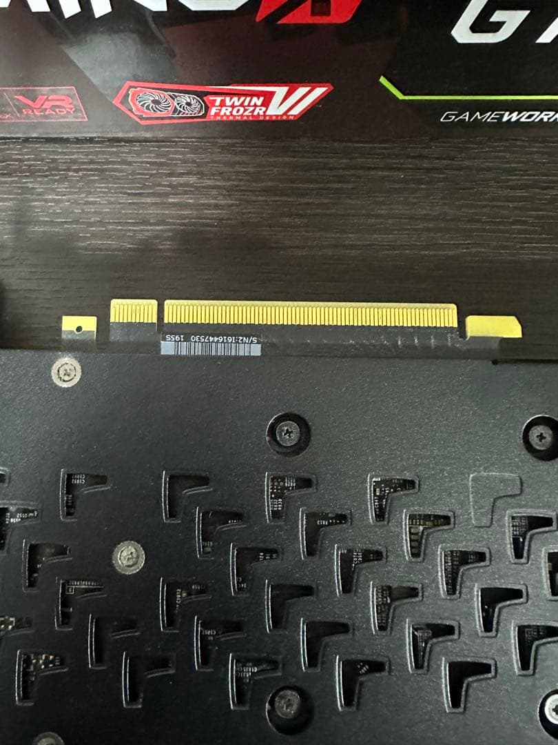 Geforce GTX 1060 GAMING X 6GB 美品