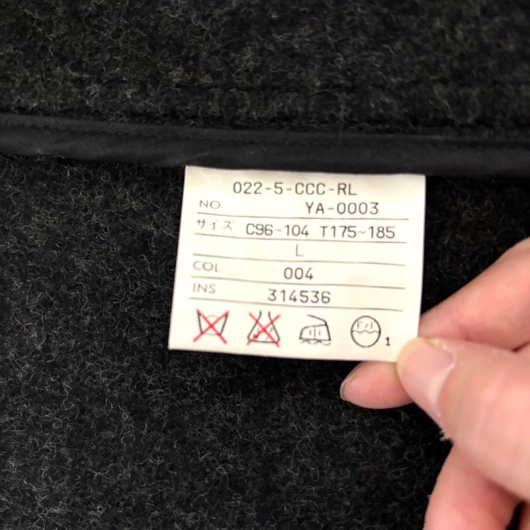 【極美品✨】ポロラルフローレン　ダッフルコート　フード　くるみボタン　三角タグＬ