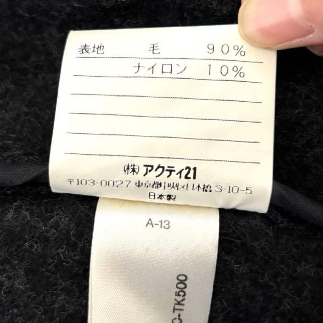 【極美品✨】ポロラルフローレン　ダッフルコート　フード　くるみボタン　三角タグＬ