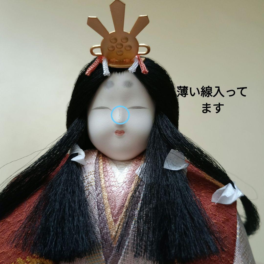 秀月　木目込み人形　大和雛　雛人形　親王飾り