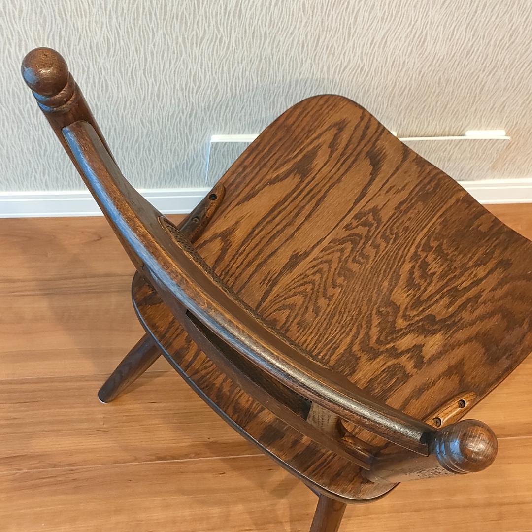 ヴィンテージ　Shin-Leeシンリー　ラタンバック　ダイニングチェア①