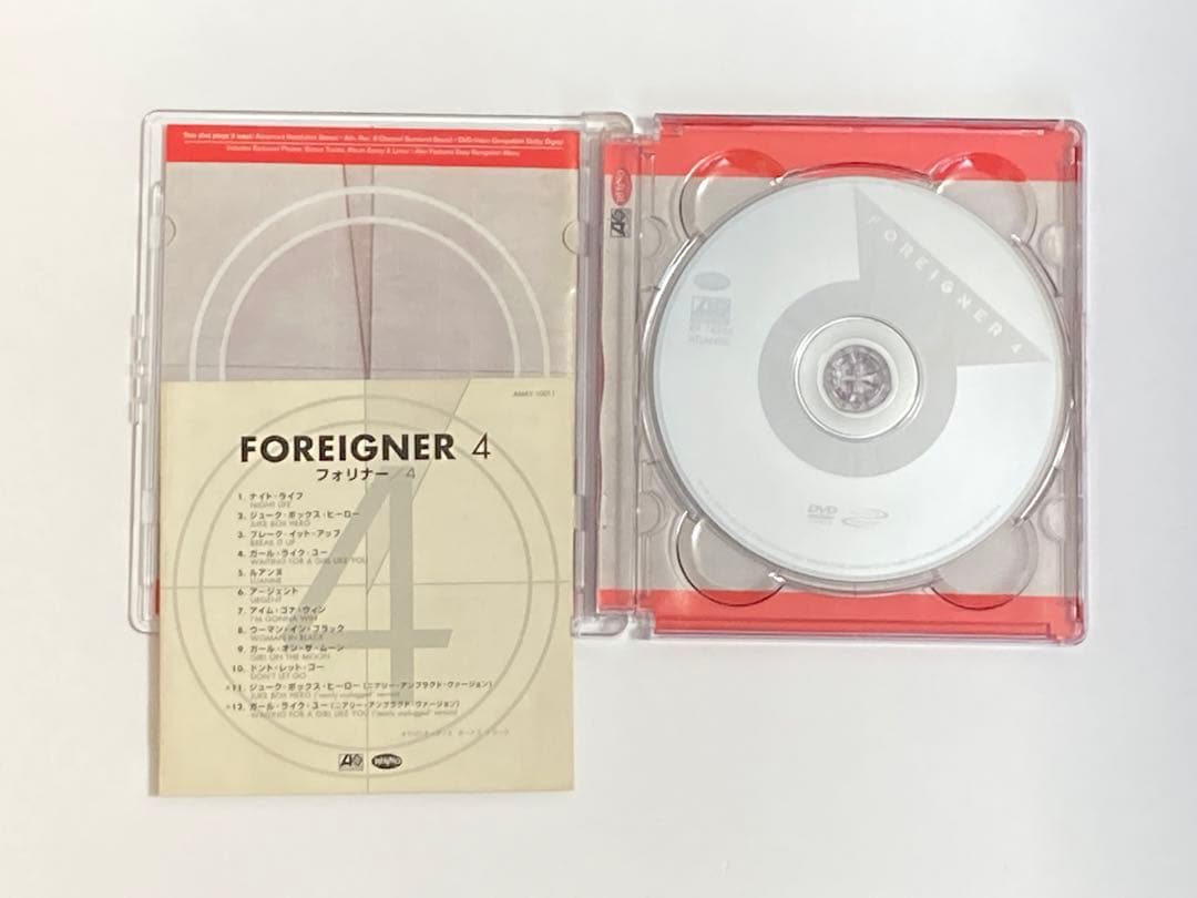 FOREIGNER フォリナー/ 4  【DVD-AUDIO】