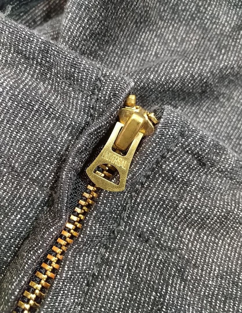 価格変更 Fob factory F0466 ダークグレーオーバーオール