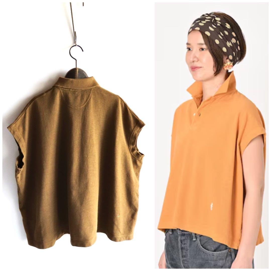 美品 45R ジンバカノコの33色馬ポロ タツノオトシゴ刺繍 ゆったり