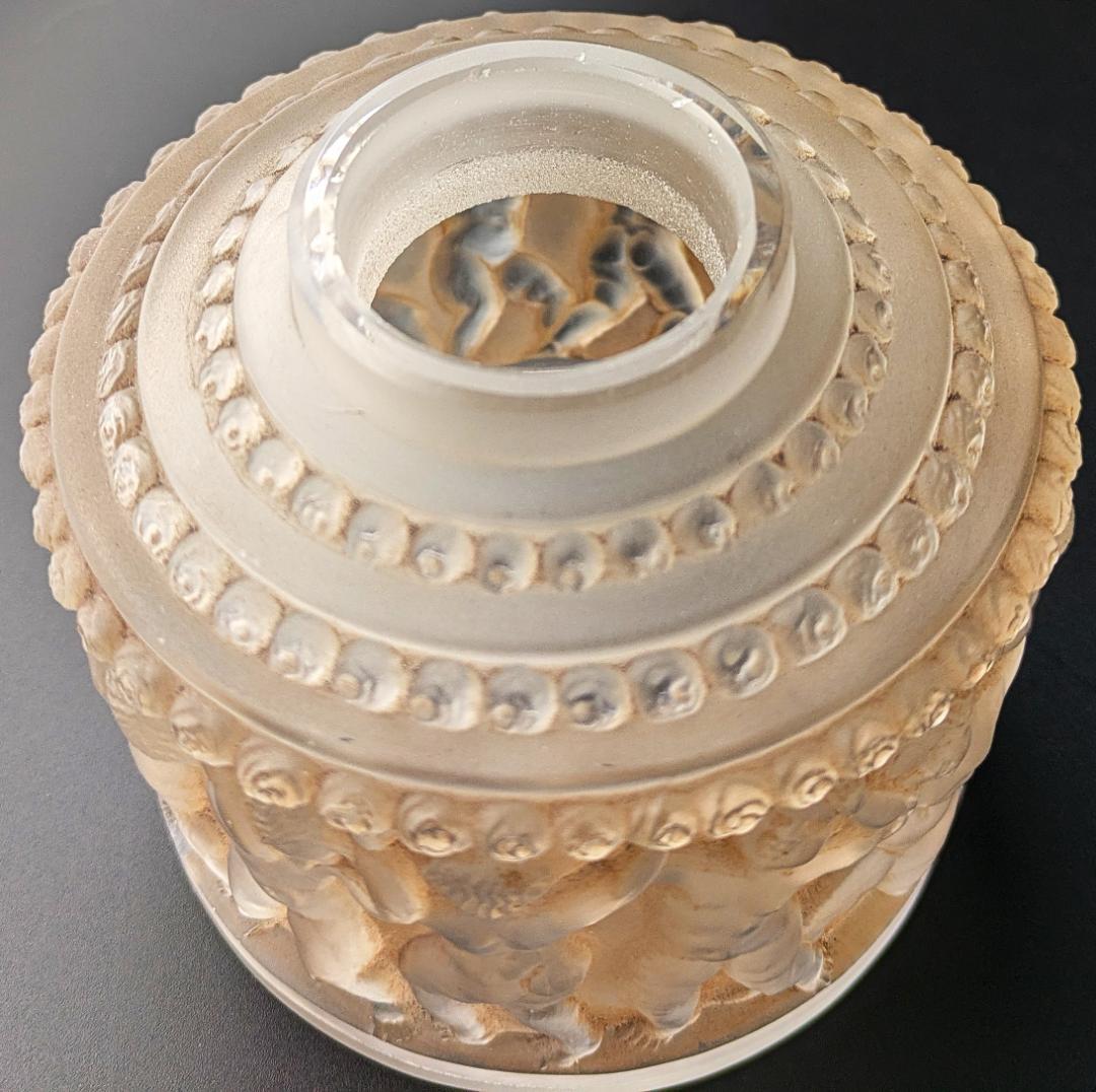 harveyさん専用　語れる逸品★ルネ・ラリック アンファン パチネ彩色香水瓶