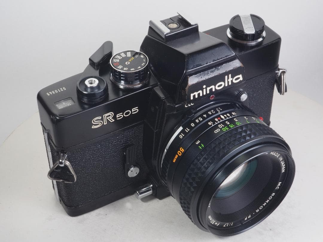 ミノルタ SR505 & MC ROKKOR-PF 50mm F1.7 #05