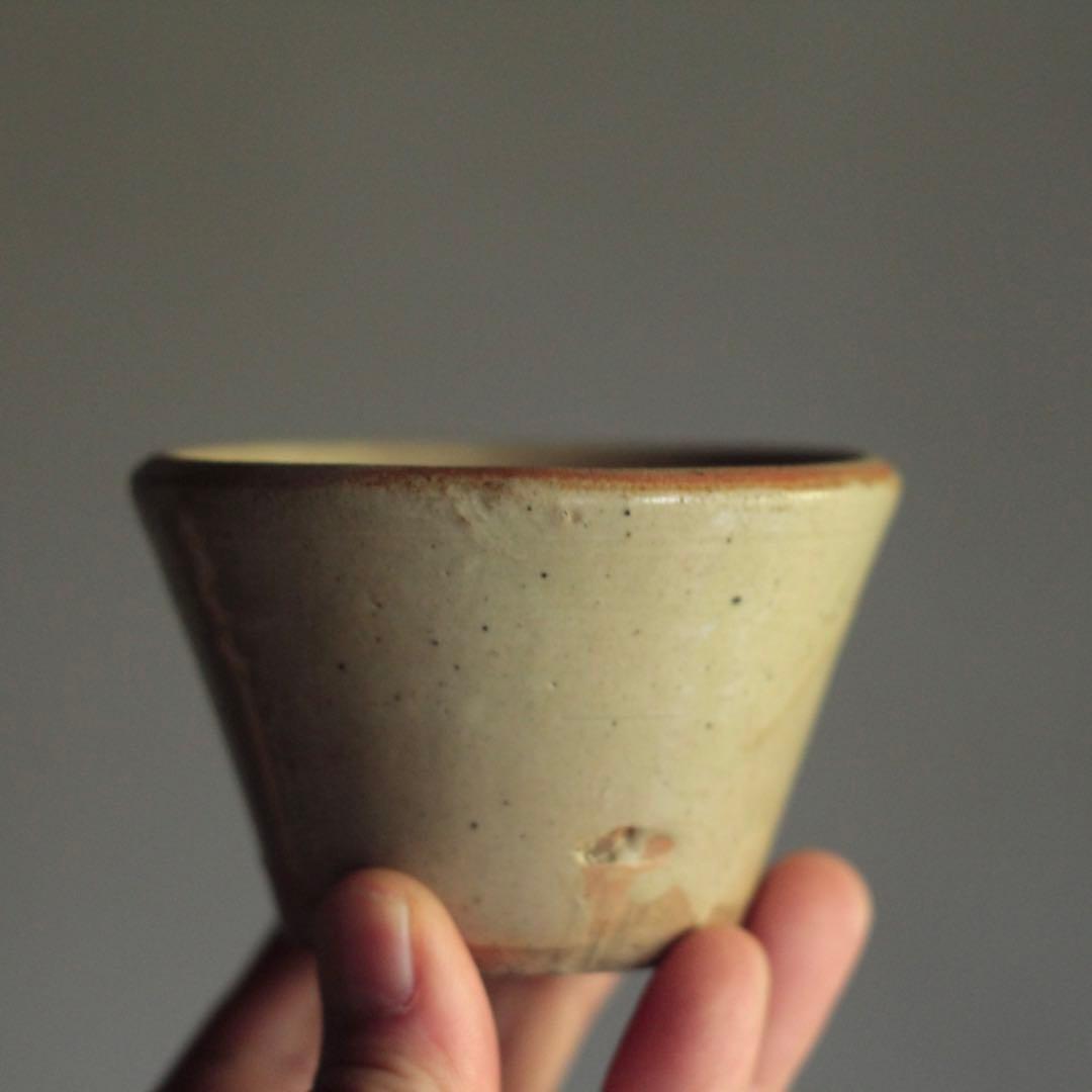 地方窯 筒盃 ぐい呑み 蕎麦猪口 古美術 古道具 アンティーク