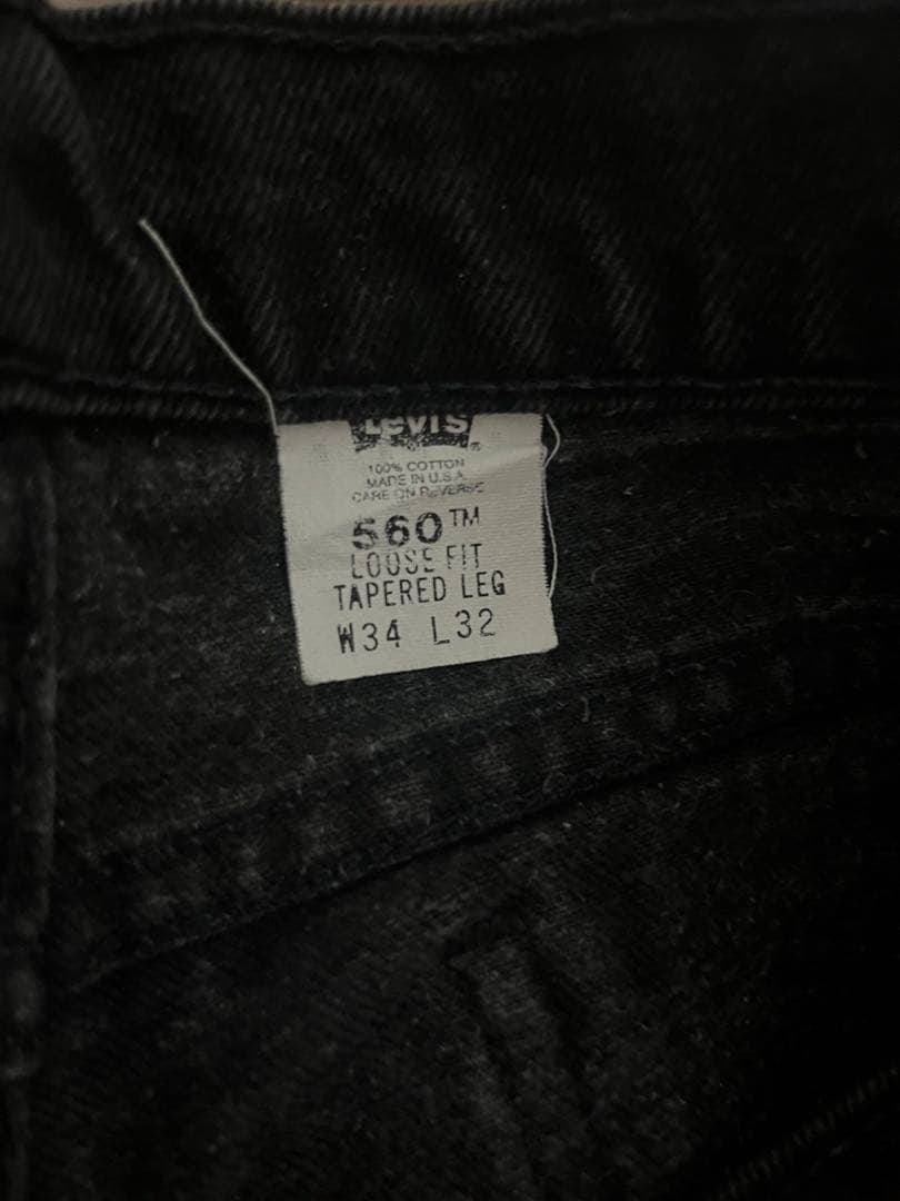 90s USA製 Levi’s 560 W34 L32