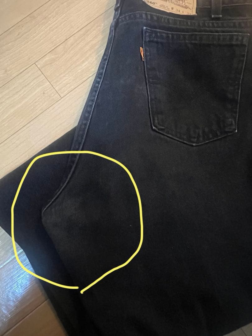 90s USA製 Levi’s 560 W34 L32