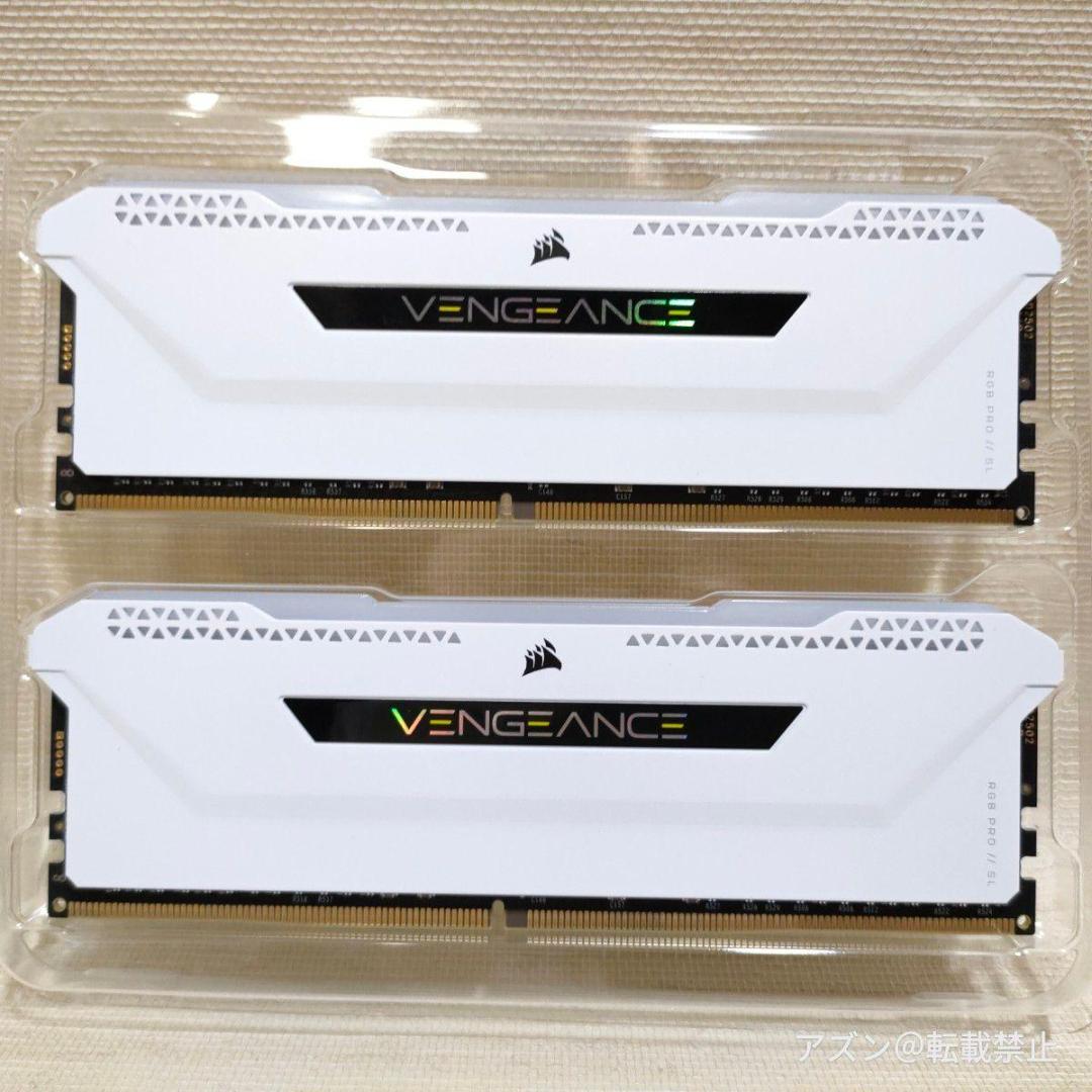 CORSAIR DDR4-3600MHz 32GB [16GB×2枚]ホワイト