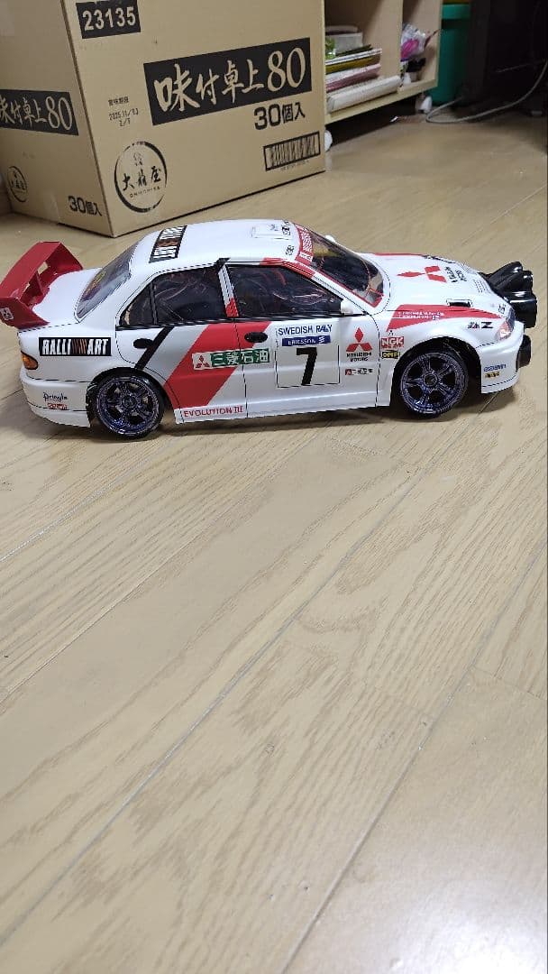 o*9様 1/10ボディ ランサーエボⅢ Rallyver.