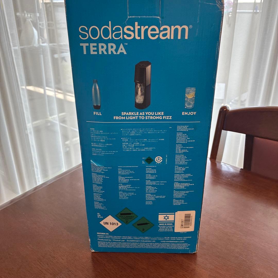 sodastream TERRA 炭酸水メーカーSWM1087