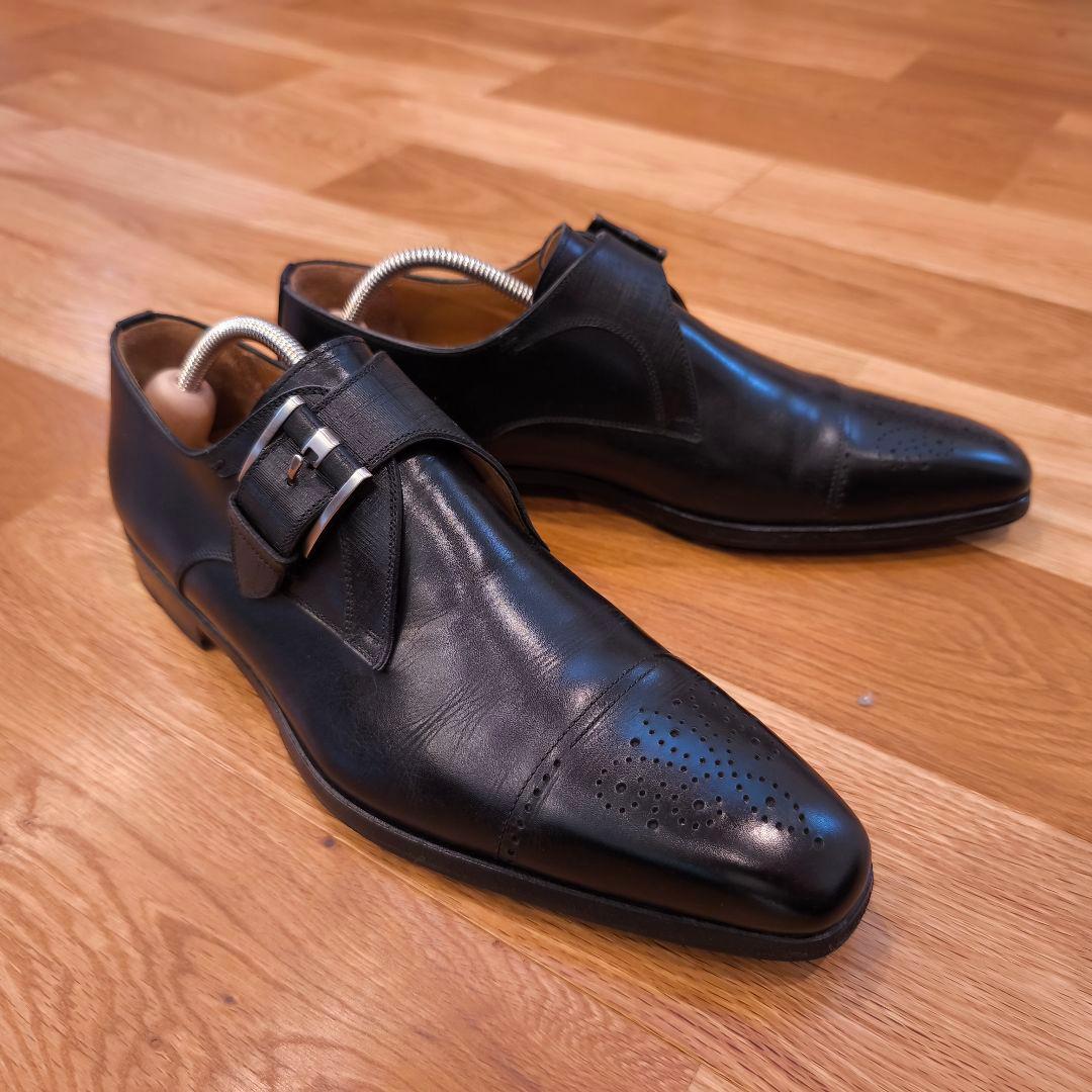 ※ナツ　MAGNANNI 　シングルモンク　ドレスシューズ　革靴