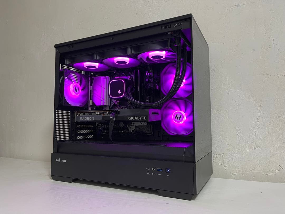 Zalman RGB PCケース 強化ガラス