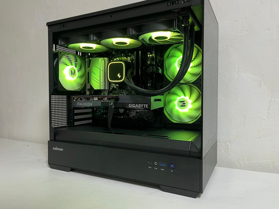 Zalman RGB PCケース 強化ガラス