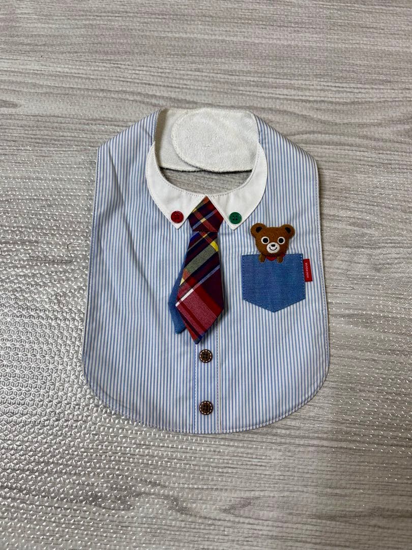 mikiHOUSE デニムオーバーオール　トップス　スタイ3点SETタグ付き