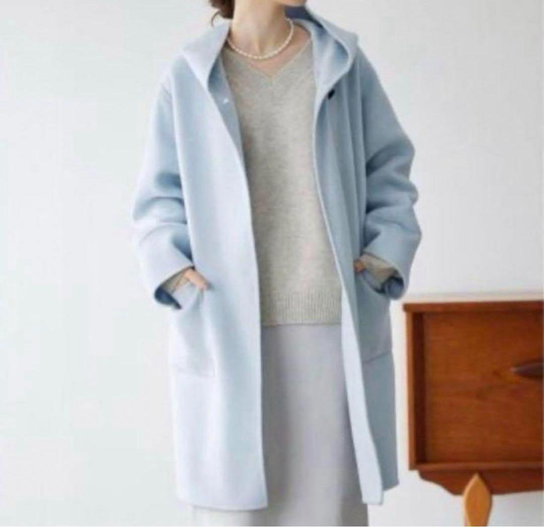 IENA イエナ スーパー160 ダブルフェイス フード コート　38