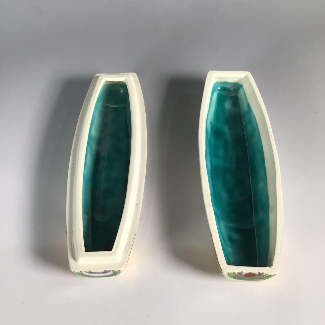 Ｎ３３９　香合　『京焼』『橋本城岳造』『金彩色絵』『ぶりぶり香合』　共箱　茶道具