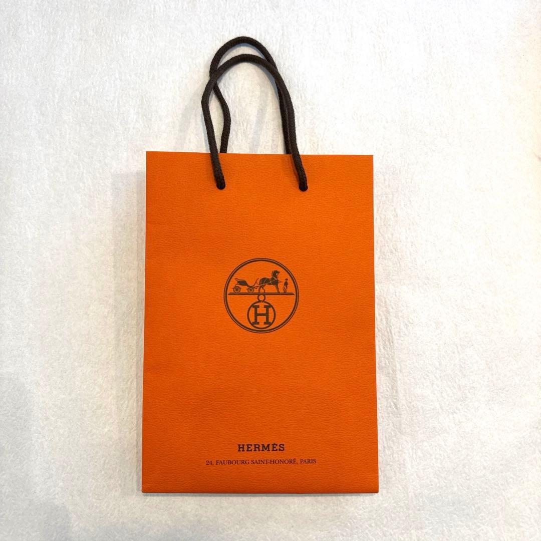 HERMES オレンジボックス アクセサリー入れ 空箱・保存袋 2個セット 紙袋
