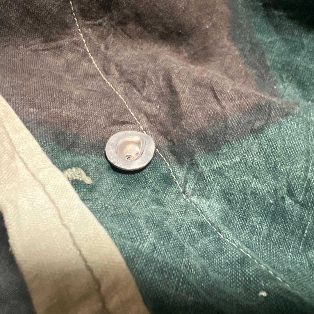 スウェーデン軍 三角 軍幕 USED コットン③