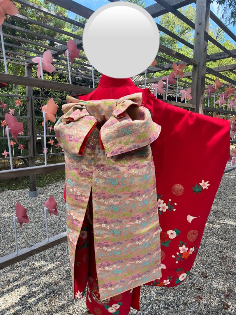 七五三　だらり帯　着物　フルセット