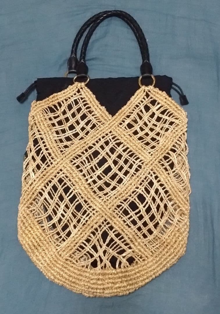 TheBagmati　かごバッグ タッセル付き