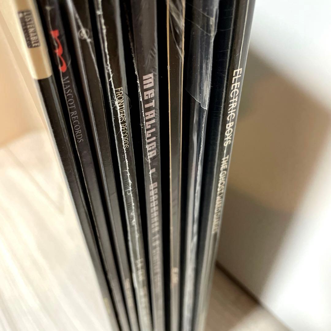 LPレコード　洋楽ハードロック系　8枚まとめ売り　メタリカ、スラッシュ他