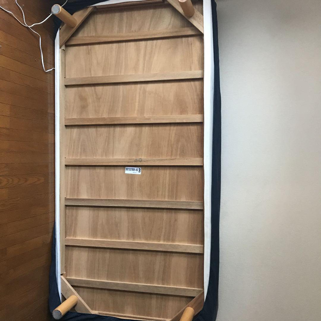 無印良品シングルベッド(東京ピックアップ、4／10まで出品)