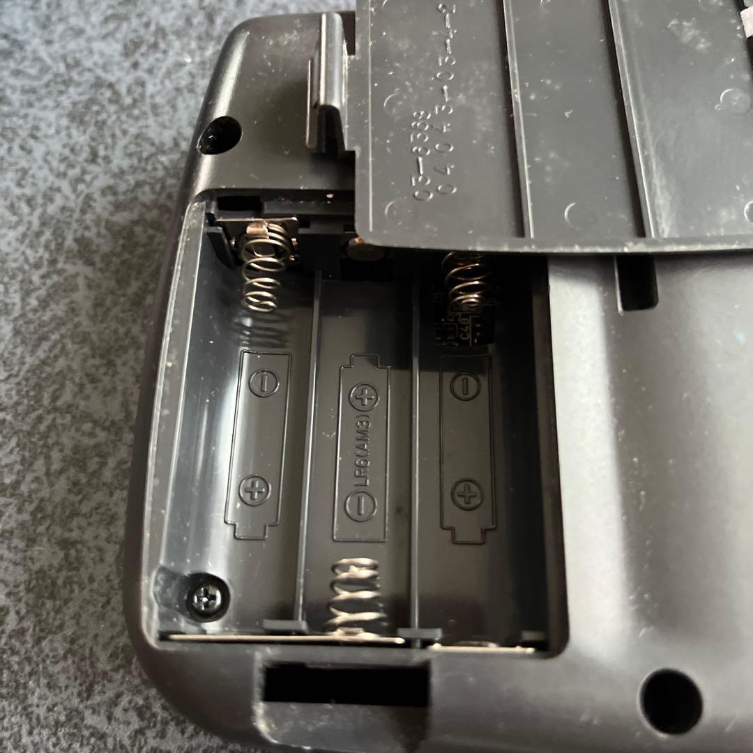 ジャンク品　セガ　SEGA ゲームギア　　　　バッテリーパック　ACアダプター