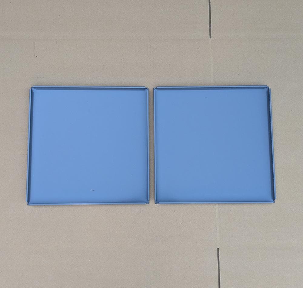 USMハラー用パーツ パネル 板 33.5x33.5cm 部品 ミッドグレー2枚