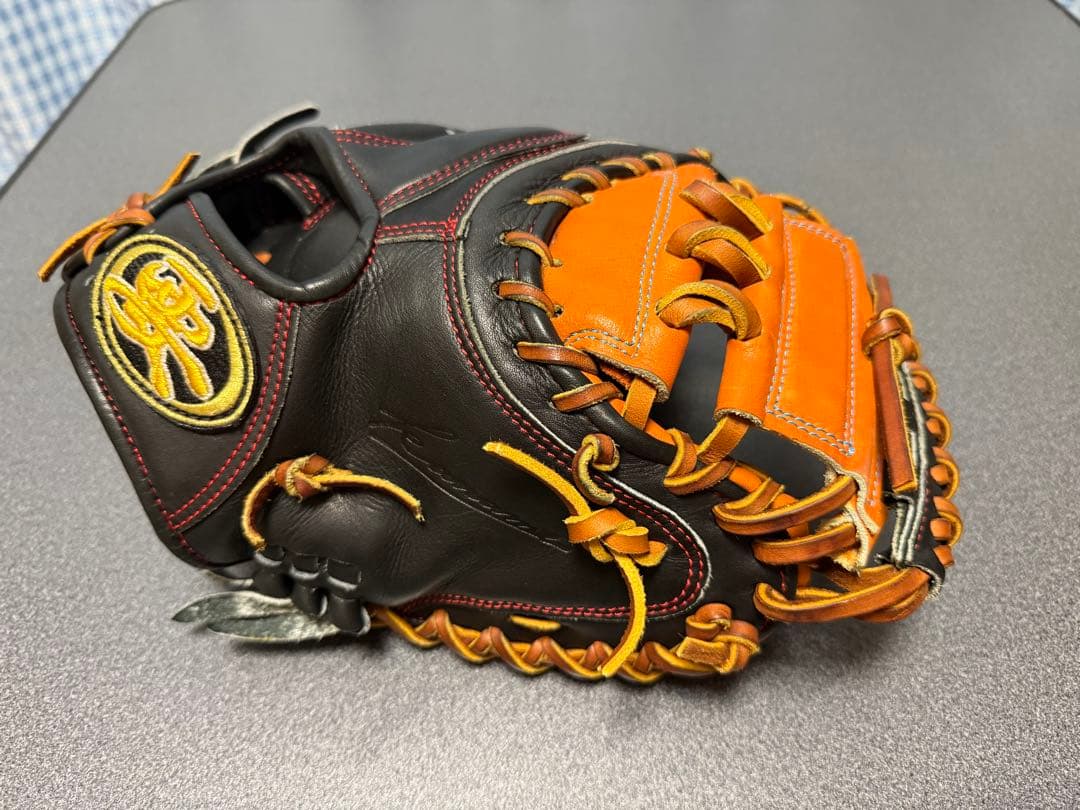要 KANAME 硬式用キャッチャーミット ジュテルレザー社 特別仕様モデル