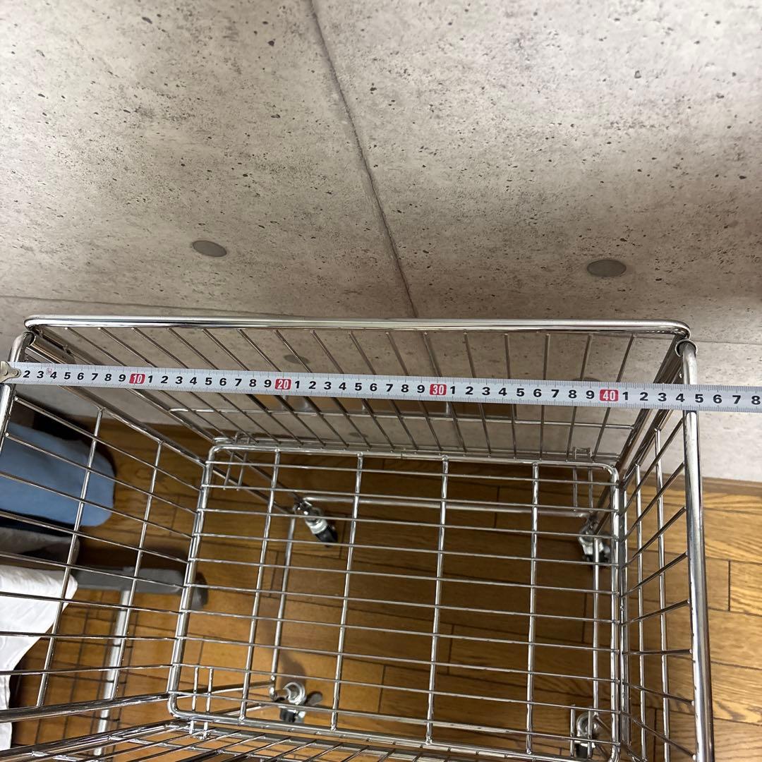 C003 コカコーラ　Coca-Cola シルバーラック キャスター付き　希少