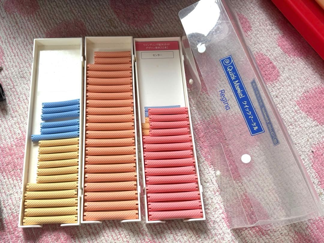 美容師国家試験　ワインディングウィッグと用具セット