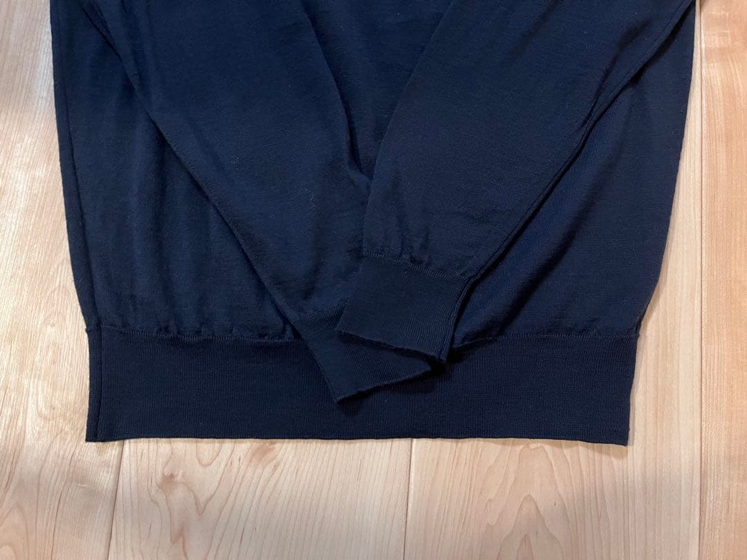 【未使用に近い】 JOHNSMEDLEY ウール ニット M クルーネック