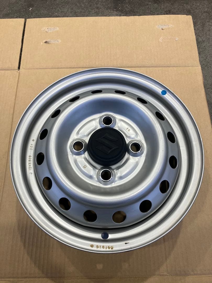 送料込 スズキ 純正 スチール ホイール 12インチ 4本 C