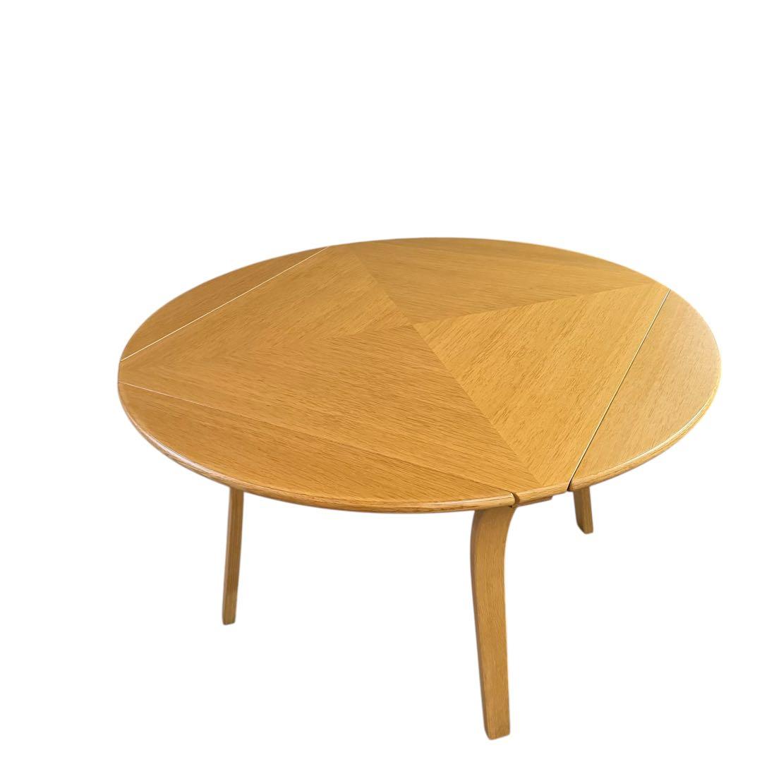 HR921 カンディハウス　デリア　バタフライテーブル　φ120