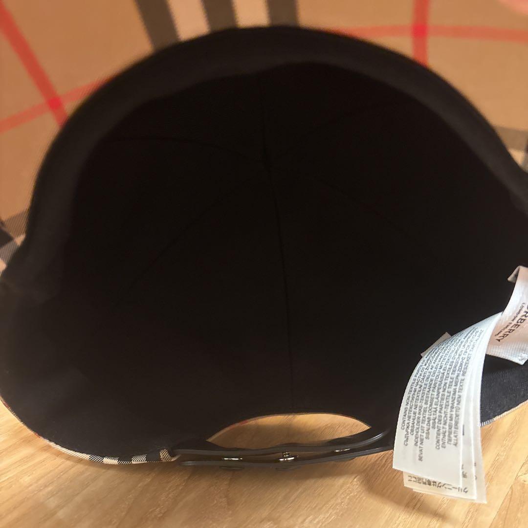 BURBERRY London ENGLANDキャップチェック　XLサイズ