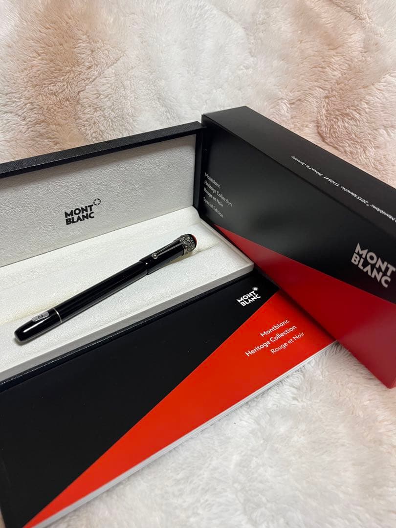 ☆新品未使用 モンブラン 万年筆 ヘリテイジ コレクション スパイダー M☆