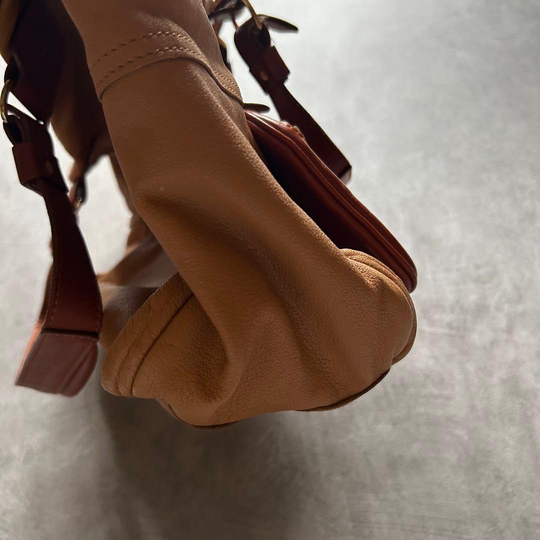 バッグ see by chloe grunge shoulder bag brown