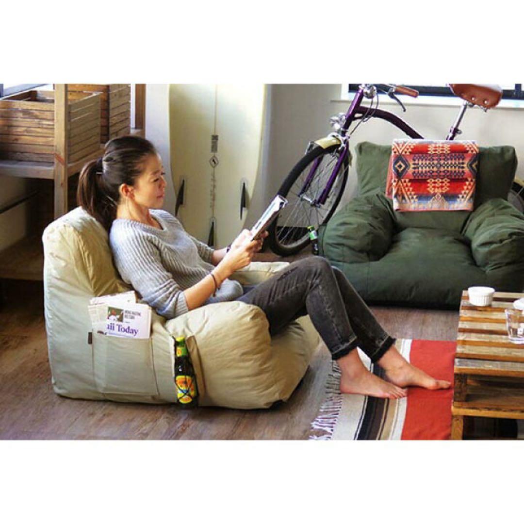 OUTPUT LIFE 1人がけソファ カーキ journal standard