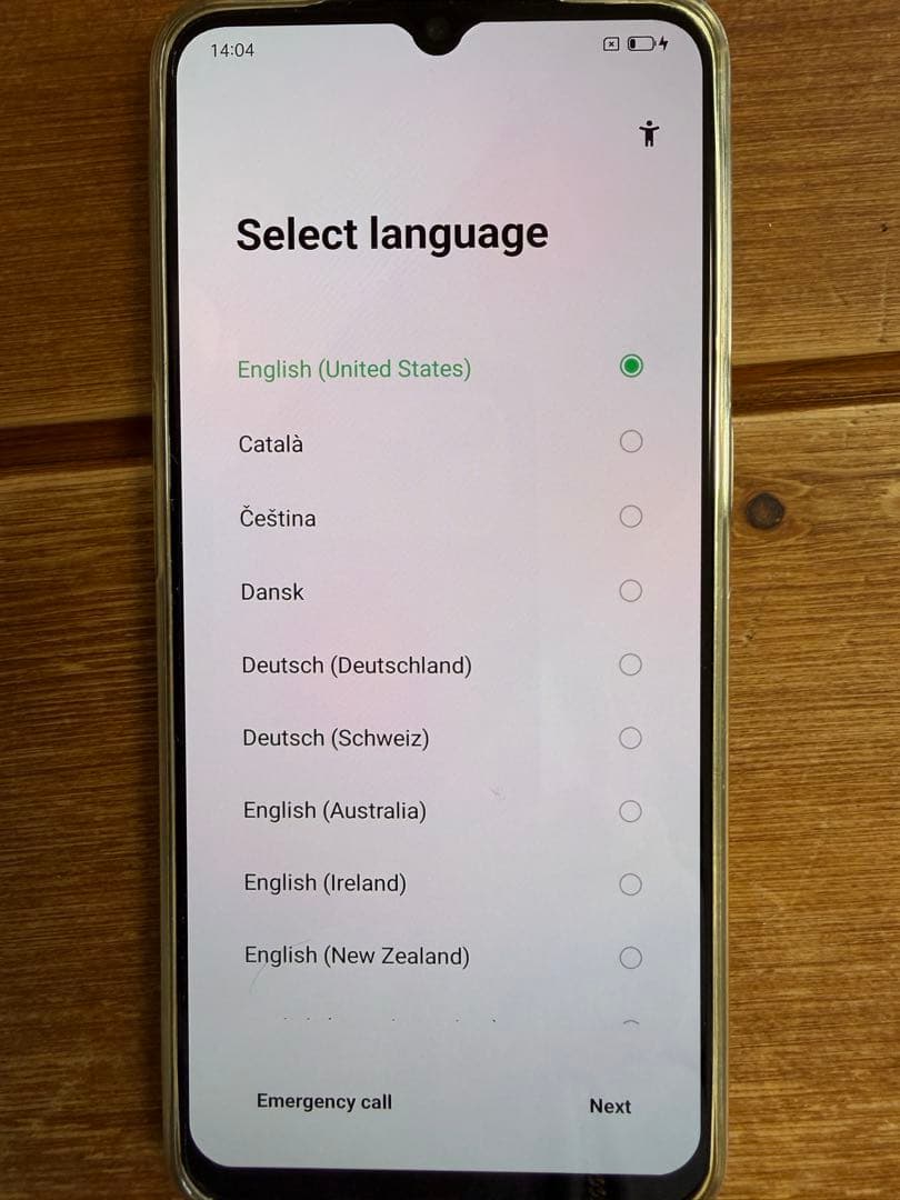 Oppo A73 スマートフォン ネイビーブルー
