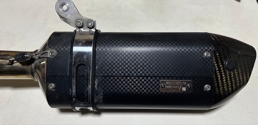 ヨシムラスリップオンマフラー H405E/G402E