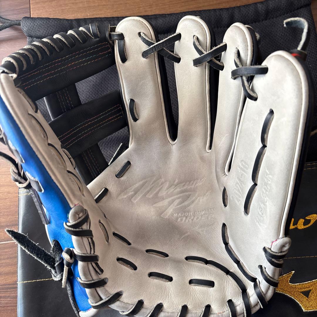 ミズノプロ　AXI① 軟式オプションオーダー　グローブ　HAGA JAPAN製