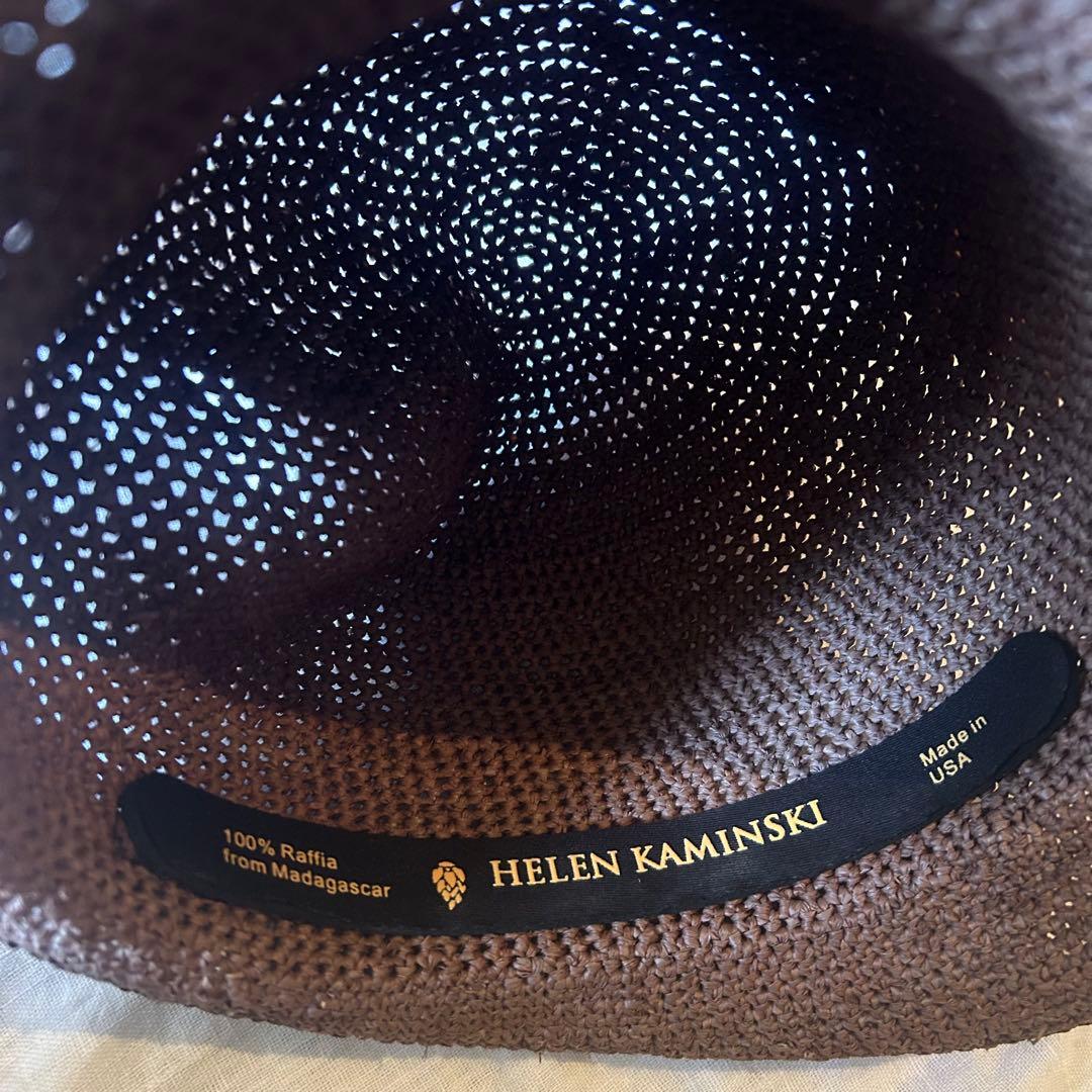 【美品】HELEN KAMINSKI 麦わら帽子